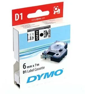 Dymo oryginalny taśma do drukarek etykiet, , 43610, S0720770, czarny druk/pr - Taśmy do drukarek barwiące - miniaturka - grafika 4