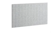 Artykuły do ekspozycji w sklepie - AJ Panel dźwiękochłonny SPLIT 1200x600 mm jasnoszary 124091 - miniaturka - grafika 1