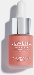 Lumene Invisible Illumination Watercolor Blush róż 15 ml dla kobiet Universal - Olejki do ciała i włosów - miniaturka - grafika 3