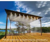 Węże ogrodowe i zraszacze - BRADAS Ogrodowa mgiełka wodna 15m Kurtyna wodna BLACK LINE 8489 ECO-Z1015 - miniaturka - grafika 1