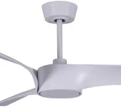 Wentylatory sufitowe - Beacon Lighting Wentylator sufitowy LED Line, biały - miniaturka - grafika 1