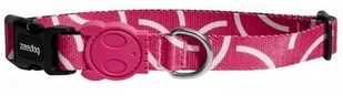 ZEE DOG Obroża ZEE DOG Nara XS 23 33 cm) Biało-różowy - Obroże dla psów - miniaturka - grafika 3