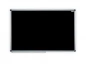 Tablice i flipcharty - Allboards Tablica magnetyczna kredowa 90x60 cm - czarna - miniaturka - grafika 1