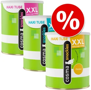 Cosma snackies XXL Maxi Tube Przysmak liofilizowany, tuńczyk - 180 g - Suplementy i witaminy dla kotów - miniaturka - grafika 3