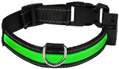 Obroże dla psów - Eyenimal Obroża Led, Zielona - Obwód Szyi: 44-56 Cm - miniaturka - grafika 1