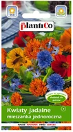 Nasiona i cebule - Plantico Kwiaty jadalne jednoroczne 4g - miniaturka - grafika 1
