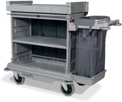 Wózki serwisowe - NUMATIC NKU 31 FF Wózek hotelowy z roletą NKU 31 FF - miniaturka - grafika 1