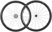 Koła rowerowe - Campagnolo CAMPAGNOLO Bora WTO 45 Zestaw kół 28" HG 8-11 Dark Label 2020 Koła szosowe zestawy 07516453 - miniaturka - grafika 1