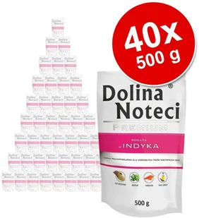 Dolina Noteci Megapakiet Premium w saszetkach, 40 x 500 g - Bogata w kurczaka - Mokra karma dla psów - miniaturka - grafika 3