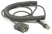 Akcesoria do kas i terminali - Zebra Kabel RS232 spiralny do czytników Zebra (3.6 m) CBA-R03-C12PAR - miniaturka - grafika 1