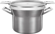 Garnki - Castey garnek z pokrywką, 3-schichtig ze stali nierdzewnej, 20 cm, 3 L A-U20 - miniaturka - grafika 1