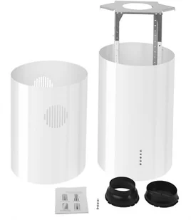 Toflesz Baltic Island Plus 40 Biały - Okapy kuchenne - miniaturka - grafika 4