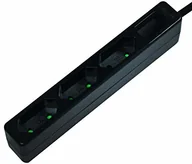 Przedłużacze i rozgałęźniki - LogiLink LPS227 4+2 (4x zestyk ochronny CEE 7/3, 2x USB) Power Cube gniazdko wielofunkcyjne z zabezpieczeniem przed dziećmi - miniaturka - grafika 1