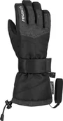 Rękawice narciarskie - Reusch Baseplate R-TEX XT Rękawiczki Młodzież, black/black melange/silver 5 2020 Rękawice narciarskie 6064272-7766-5 - miniaturka - grafika 1