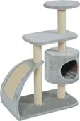 Drapaki dla kotów - Zolux Drapak dla kota WAVE L kol. szary 700x380x910 mm Dostawa GRATIS od 99 zł + super okazje - miniaturka - grafika 1