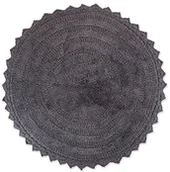 Dywaniki łazienkowe - DII oceanique można prać w pralce, 100% tkany bawełna okrągły dywanik łazienkowy miękkie i chłonne, blisko Vanity, wannie lub pod prysznic, 71,1 cm Dia, Mauve CAMZ35689 - miniaturka - grafika 1