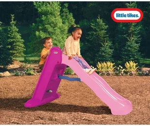 Little Tikes Duża zjeżdżalnia Różowa 170805 - Place zabaw - miniaturka - grafika 3