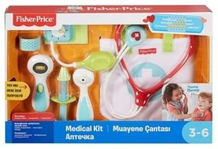 Fisher Price Zestaw lekarski Mały doktor - Zabawy w naśladowanie dorosłych - miniaturka - grafika 2