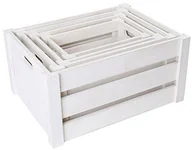 Zabawy w naśladowanie dorosłych - Small Foot by Legler drewniane pudełko Biały w zestawie, jako dekoracja lub możliwość transportowym, uniwersalne zastosowanie. - miniaturka - grafika 1