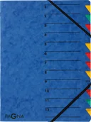 Teczki i skoroszyty - Pagna Teczka Easy 12 Fächer 1-12 blau 24131-02 - miniaturka - grafika 1