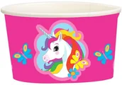 Urodziny dziecka - Amscan Kubeczki do lodów "Jednorożec", 251 ml, 8 szt 9902370 - miniaturka - grafika 1