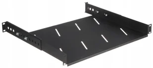 Półka regulowana P19R/350/B P19R/350/B - Akcesoria do szaf serwerowych - miniaturka - grafika 2