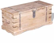 Pudła i pojemniki do przechowywania - Skrzynia z drewna akacjowego - miniaturka - grafika 1