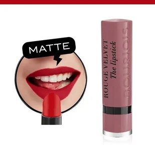 Bourjois Paris Paris Rouge Velvet The Lipstick pomadka 2,4 g dla kobiet 18 Mauve-Martre - Szminki - miniaturka - grafika 2