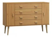 Komody - Meble Magnat Komoda Venuci nr3 140 4s - miniaturka - grafika 1