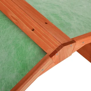 vidaXL Lumarko Garaż dla kosiarki robotycznej, 72x87x50, lite drewno jodłowe 170878 - Pozostałe narzędzia ogrodowe - miniaturka - grafika 7