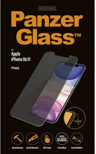 PanzerGlass Szkło ochronne Standard Privacy dla Apple iPhone Xr/11 jasne P2662 - Szkła hartowane na telefon - miniaturka - grafika 2