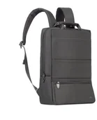 Torby na laptopy - Rivacase Tiergarten Plecak, laptop 15,6" ciemny beż RC8660_BE - miniaturka - grafika 1