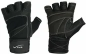 Rękawice do ćwiczeń - Vivo Rękawice kulturystyczne Vivo 1094 czarne 450178 - miniaturka - grafika 1