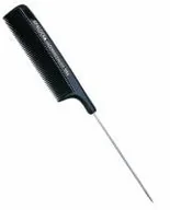Grzebienie fryzjerskie - Efalock grzebień nylonowy 8.0" model 1054 ze szpikulcem - miniaturka - grafika 1
