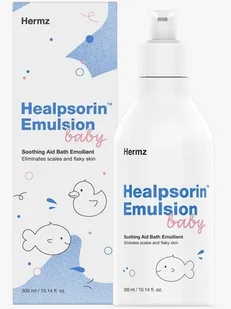 Hermz Laboratories Healpsorin Baby emulsja zmiękczająca na ciemieniuchę 300 ml 7081623 - Kosmetyki kąpielowe dla dzieci Hermz Laboratories Healpsorin Baby emulsja zmiękczająca na ciemieniuchę 300 ml 7081623 - Kosmetyki kąpielowe dla dzieci - miniaturka - grafika 3