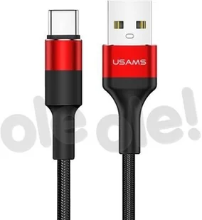 USAMS Kabel pleciony U5 2A USB-C US-SJ221 SJ221TC02 - Kable USB - miniaturka - grafika 3
