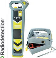 Wykrywacze - Radiodetection Wykrywacz instalacji podziemnych Cat4+ strike & Genny CAT4GENNY+SA - miniaturka - grafika 1