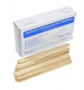 Szpatułki laryngologiczne do wosku 100szt - Depilacja - miniaturka - grafika 2