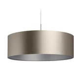 Oprawy, klosze i abażury - Redlux Rendl RON 60/19 abażur Monaco szara/srebrne PCV max 23W R11584) Rendl - miniaturka - grafika 1