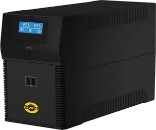 Orvaldi Zasilacz awaryjny UPS i2000 LCD USB line-interactive ID2K0CH - Zasilacze awaryjne UPS - miniaturka - grafika 2