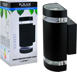 Polux Kinkiet ogrodowy 2x10W GU10 GILBERT 307842 SANICO 307842 - Lampy ogrodowe - miniaturka - grafika 7