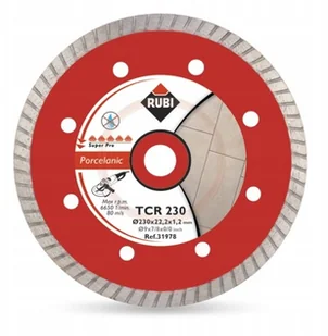 RUBI Tcr 115 Superpro Tarcza diamentowa do gresu - Tarcze do pił - miniaturka - grafika 4