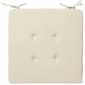 Poduszki na krzesła - Siedzisko 40 x 40 cm kremowe SPOPPNAT1 - miniaturka - grafika 1