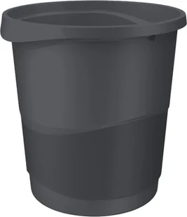 Esselte Kosz na śmieci Europost Vivida 14l czarny ES586-2 - Kosze biurowe - miniaturka - grafika 3