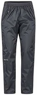Spodnie sportowe damskie - Marmot damskie Wm Precip Eco Full Zip spodnie długie hardshell spodnie przeciwdeszczowe, lekkie odzież przeciwdeszczowa, wiatroszczelne, wodoodporne, oddychające Czarny XS 46720L - miniaturka - grafika 1
