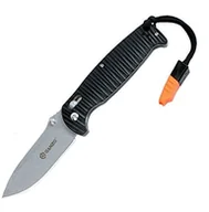 Akcesoria turystyczne - Ganzo GANZO g7412p nóż kieszonkowy/nóż składany, 440 °C ze stali nierdzewnej, ze stali nierdzewnej G7412P-BK-WS - miniaturka - grafika 1