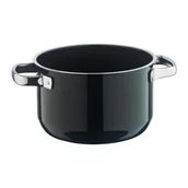 Garnki - WMF Garnek wysoki z pokrywką 20cm,czarny,Fusiontec 0514335290 - miniaturka - grafika 1