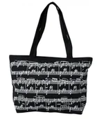 Gadżety dla niej i dla niego - Gewa GEWA Bag Nuty / czarna - miniaturka - grafika 1