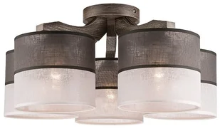 Lamkur Żyrandol natynkowy ANDREA 5xE27/60W/230V - Lampy sufitowe - miniaturka - grafika 2