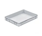 Pojemniki przemysłowe - Bekuplast Pojemnik skrzynka basicline plus 800x600x120 BPL-120 - miniaturka - grafika 1